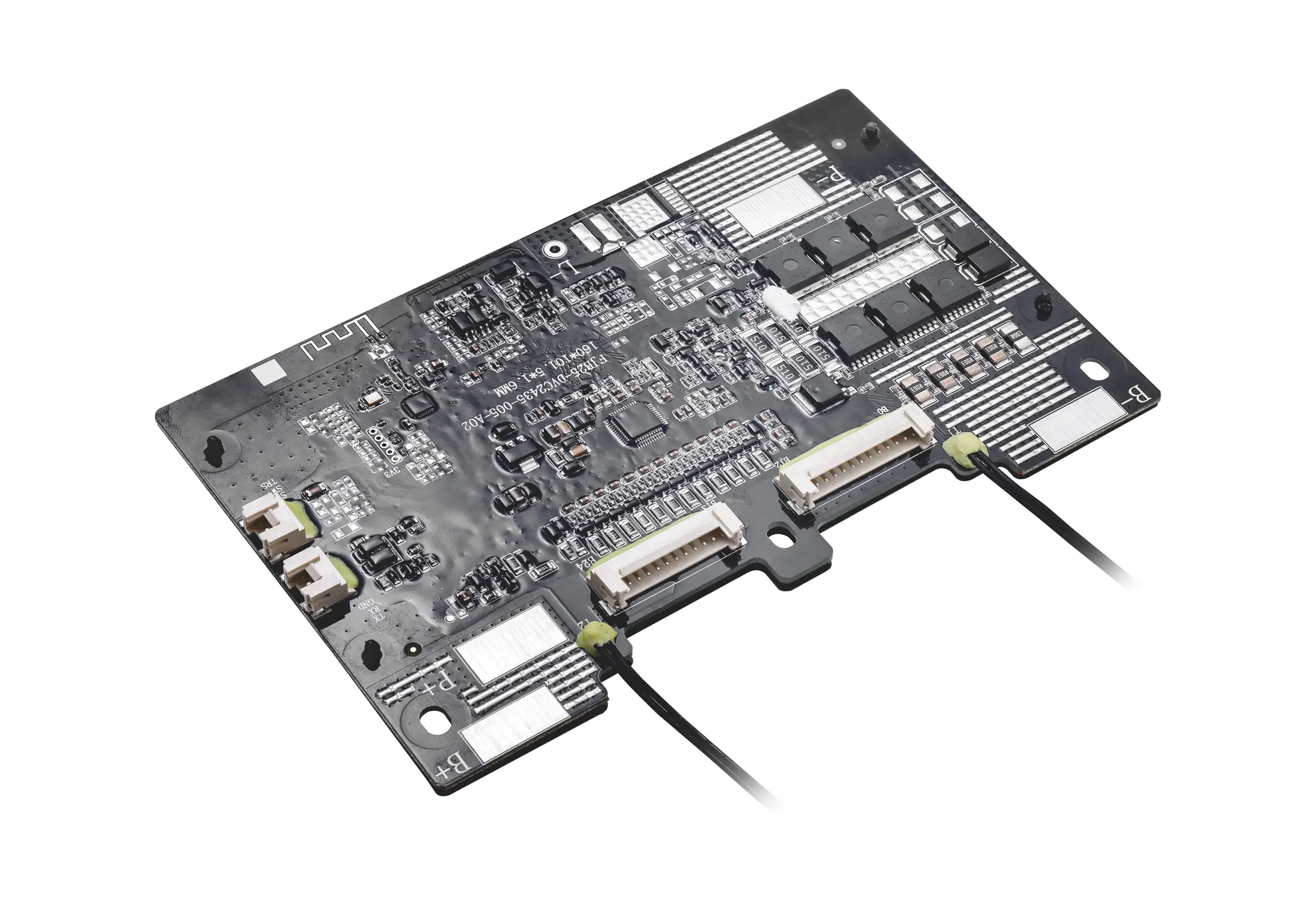 Intelligent BMS for low-speed 3/4 wheel EVs with anti-spark and safety protection.